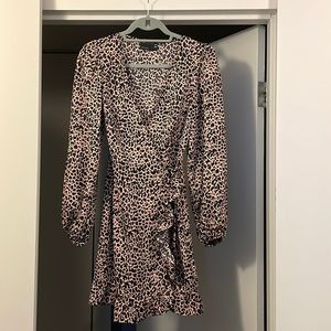 ASOS Leopard tie dress